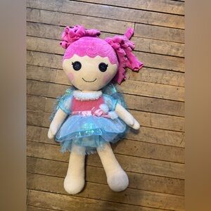 Build A Bear Lalaloopsy Crumbs Sugar Cookie Plush Doll Large 21” 2015 Rare Dress